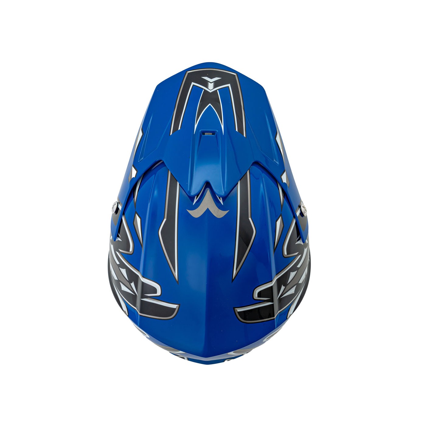 Moto přilba Enduro Blue S