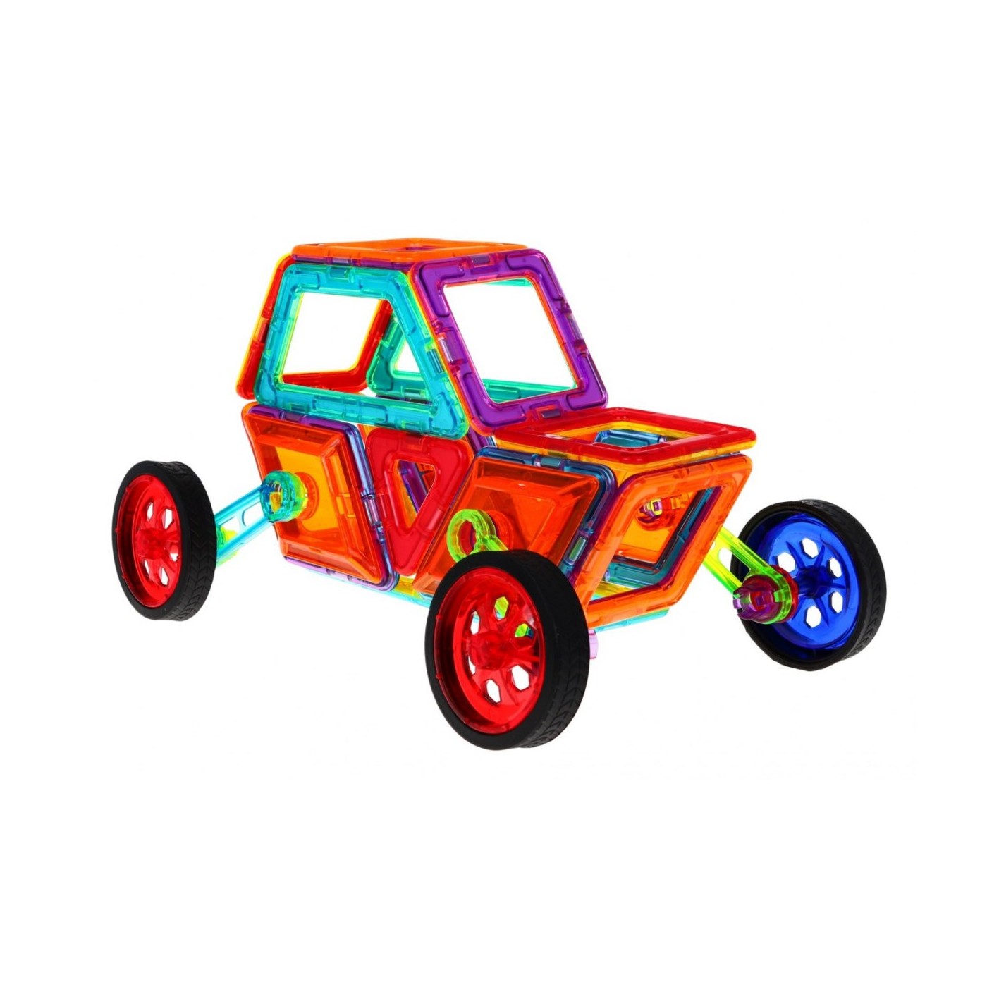 Magnetické bloky sada 46 kusů