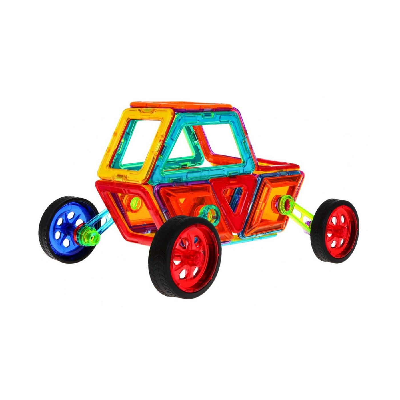 Magnetické bloky sada 46 kusů