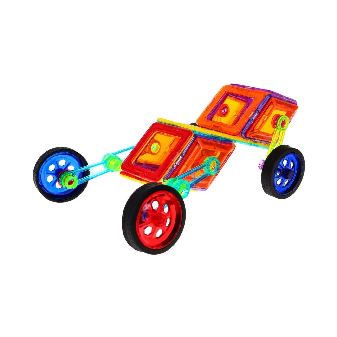 Magnetické bloky sada 46 kusů
