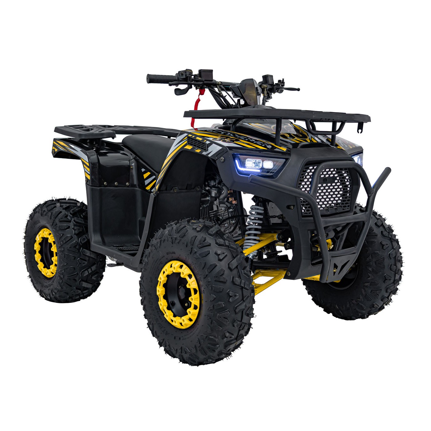 Spalovací čtyřkolka 125CC DISCOVERER žlutá
