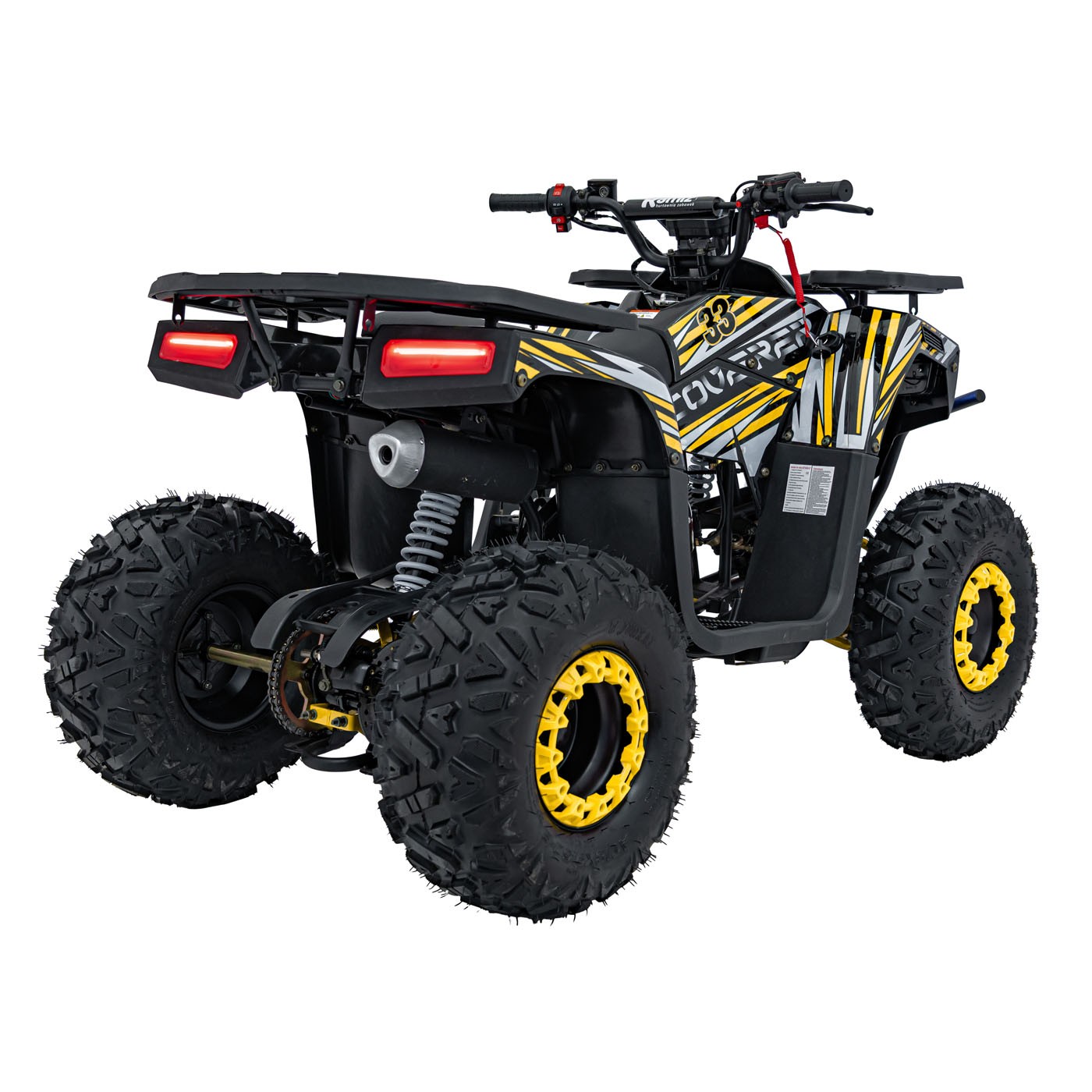 Spalovací čtyřkolka 125CC DISCOVERER žlutá
