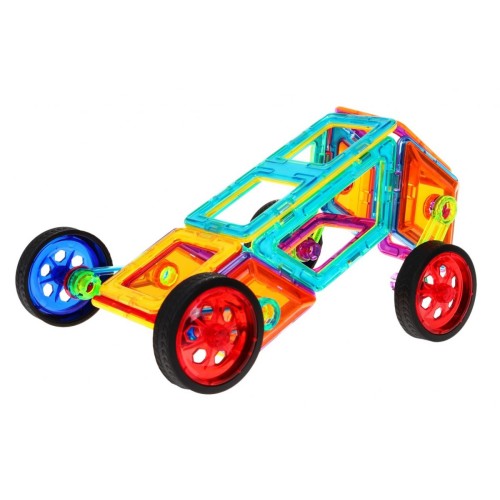 Magnetické bloky sada 46 kusů