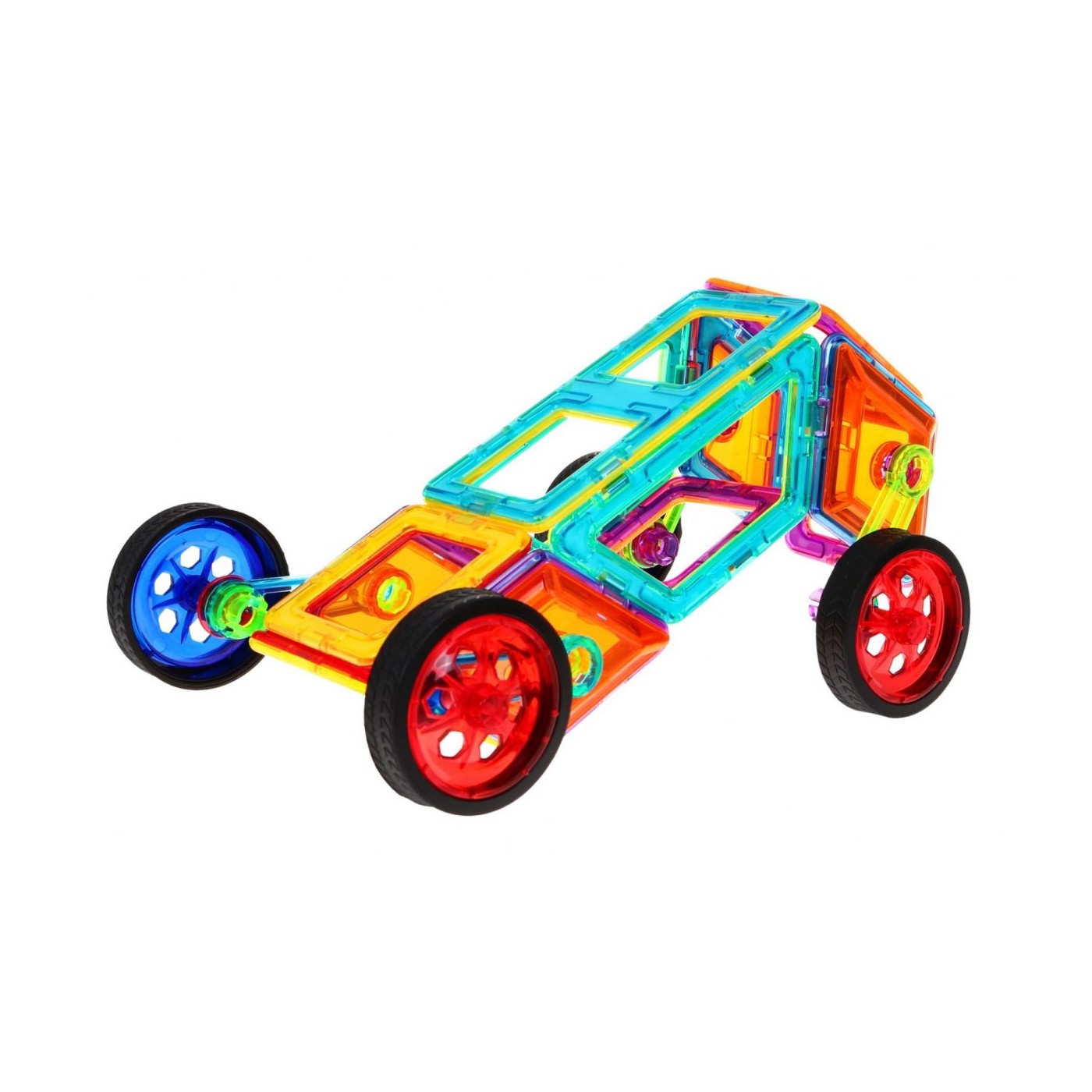 Magnetické bloky sada 46 kusů