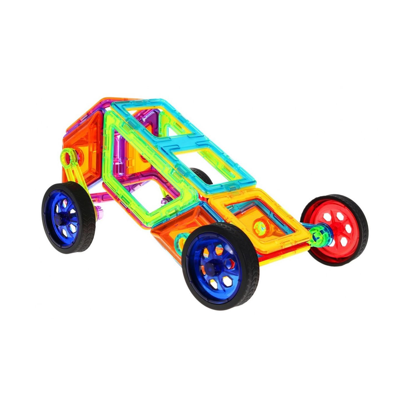 Magnetické bloky sada 46 kusů