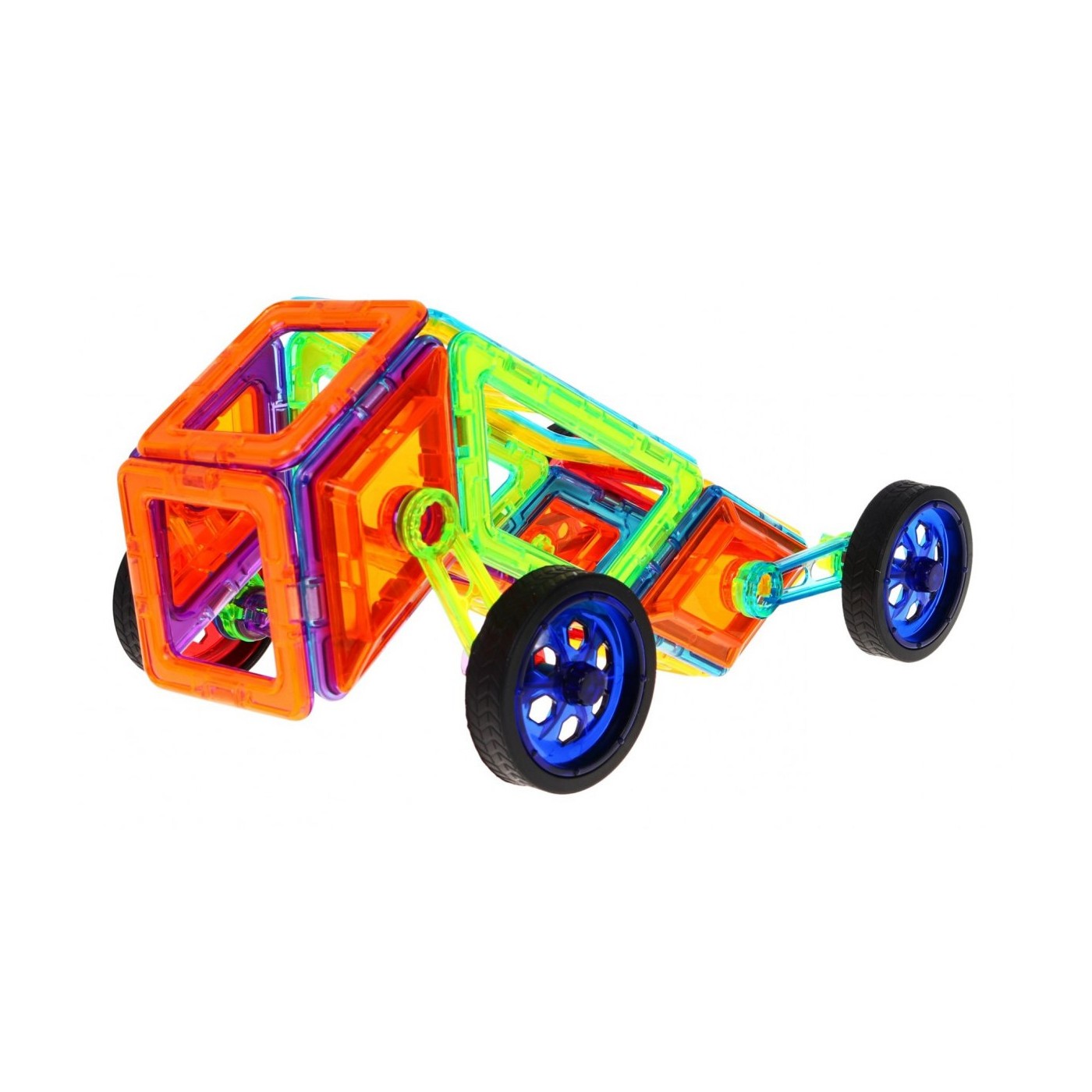 Magnetické bloky sada 46 kusů