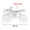 Vozidlo Quad Combustion 125CC DISCOVERER Orange