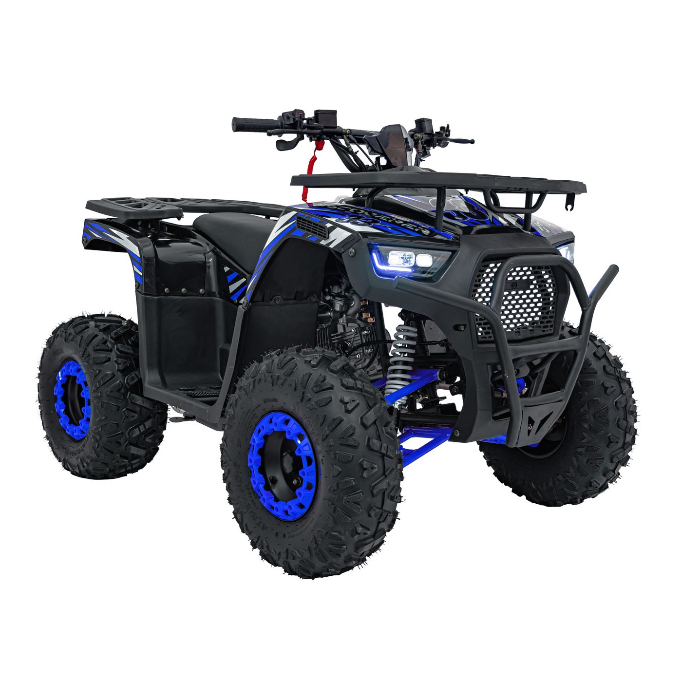 Vozidlo Quad Combustion 125CC DISCOVERER Modrá