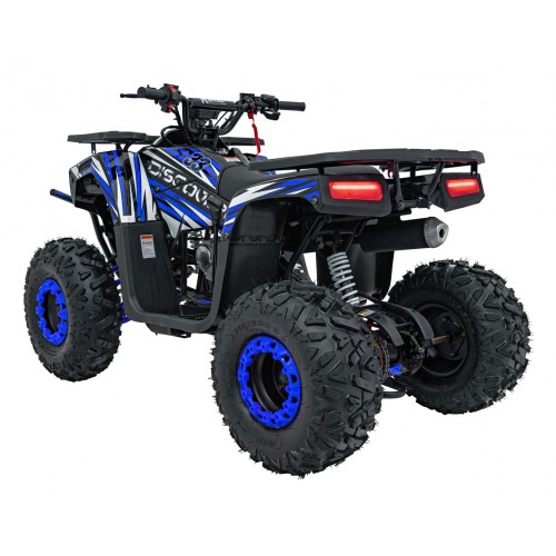 Vozidlo Quad Combustion 125CC DISCOVERER Modrá