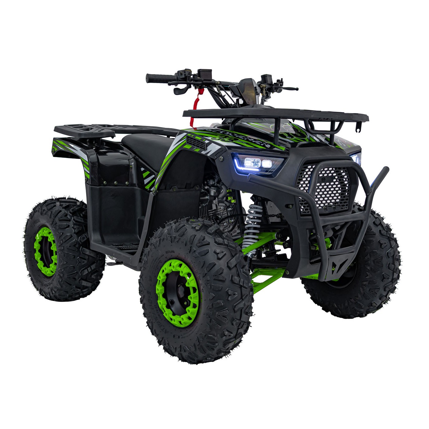 Benzínová čtyřkolka 125CC DISCOVERER, zelená
