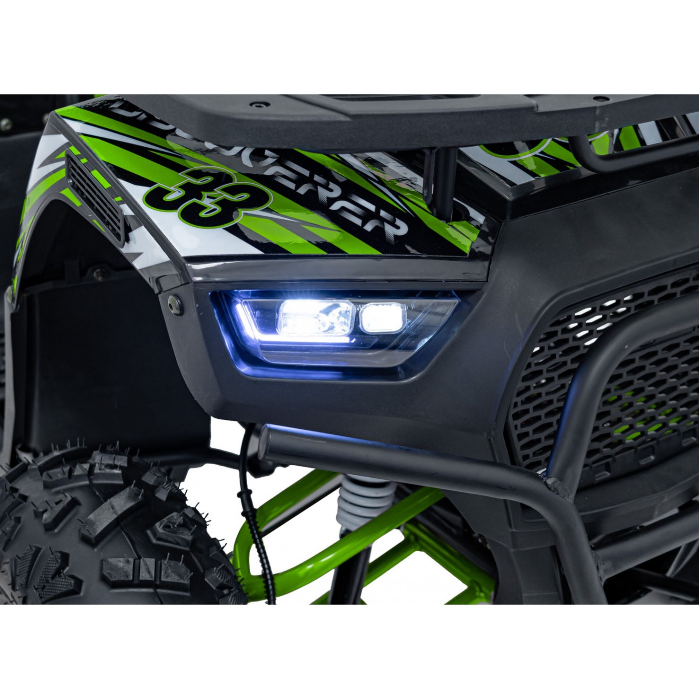 Benzínová čtyřkolka 125CC DISCOVERER, zelená