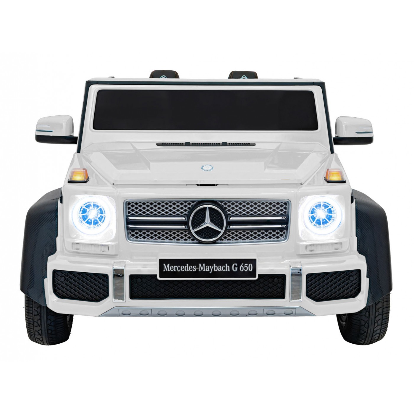 Vozidlo Mercedes Benz MAYBACH G650 Bílé