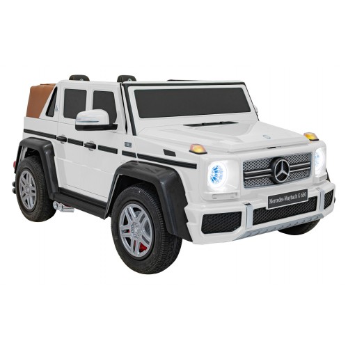 Vozidlo Mercedes Benz MAYBACH G650 Bílé
