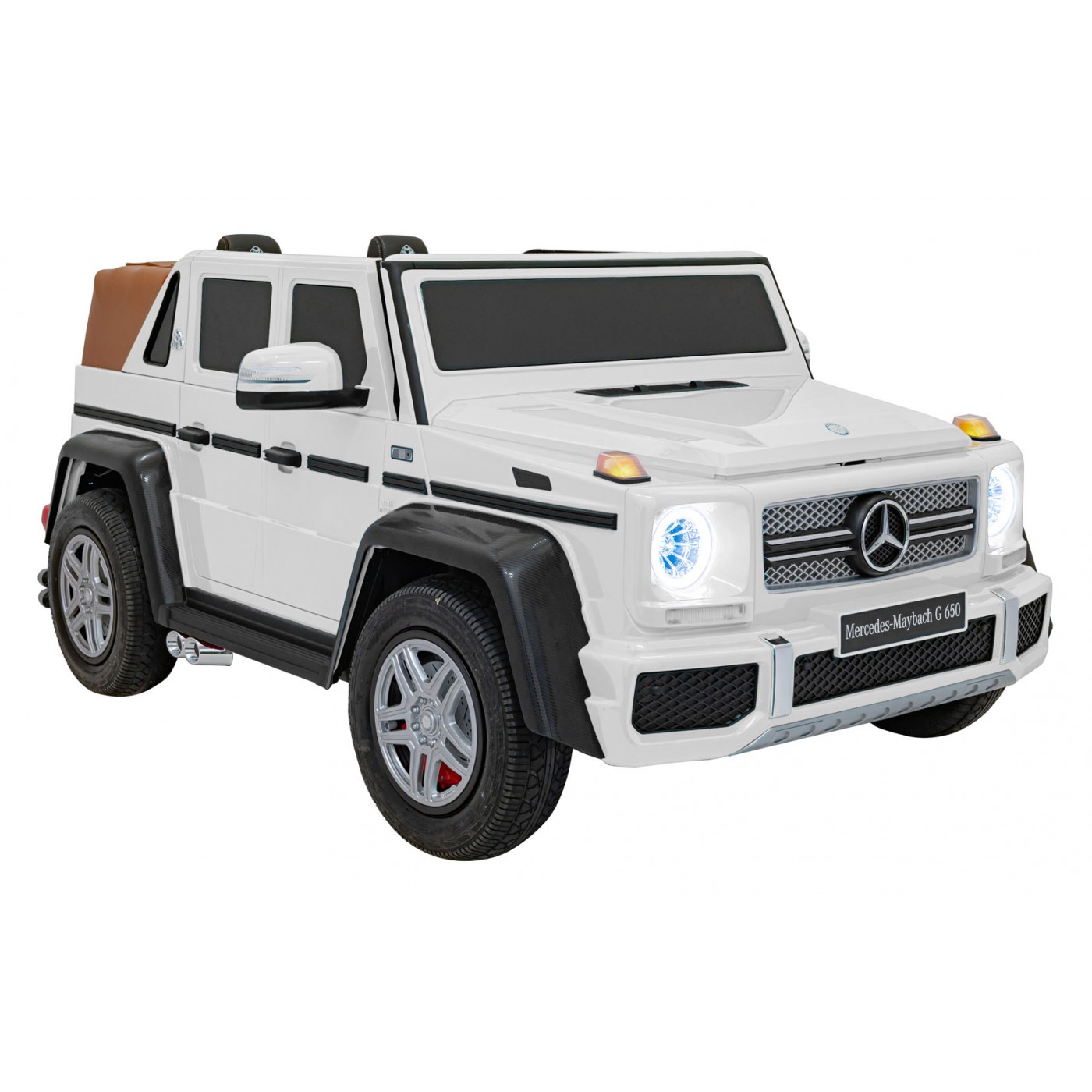 Vozidlo Mercedes Benz MAYBACH G650 Bílé