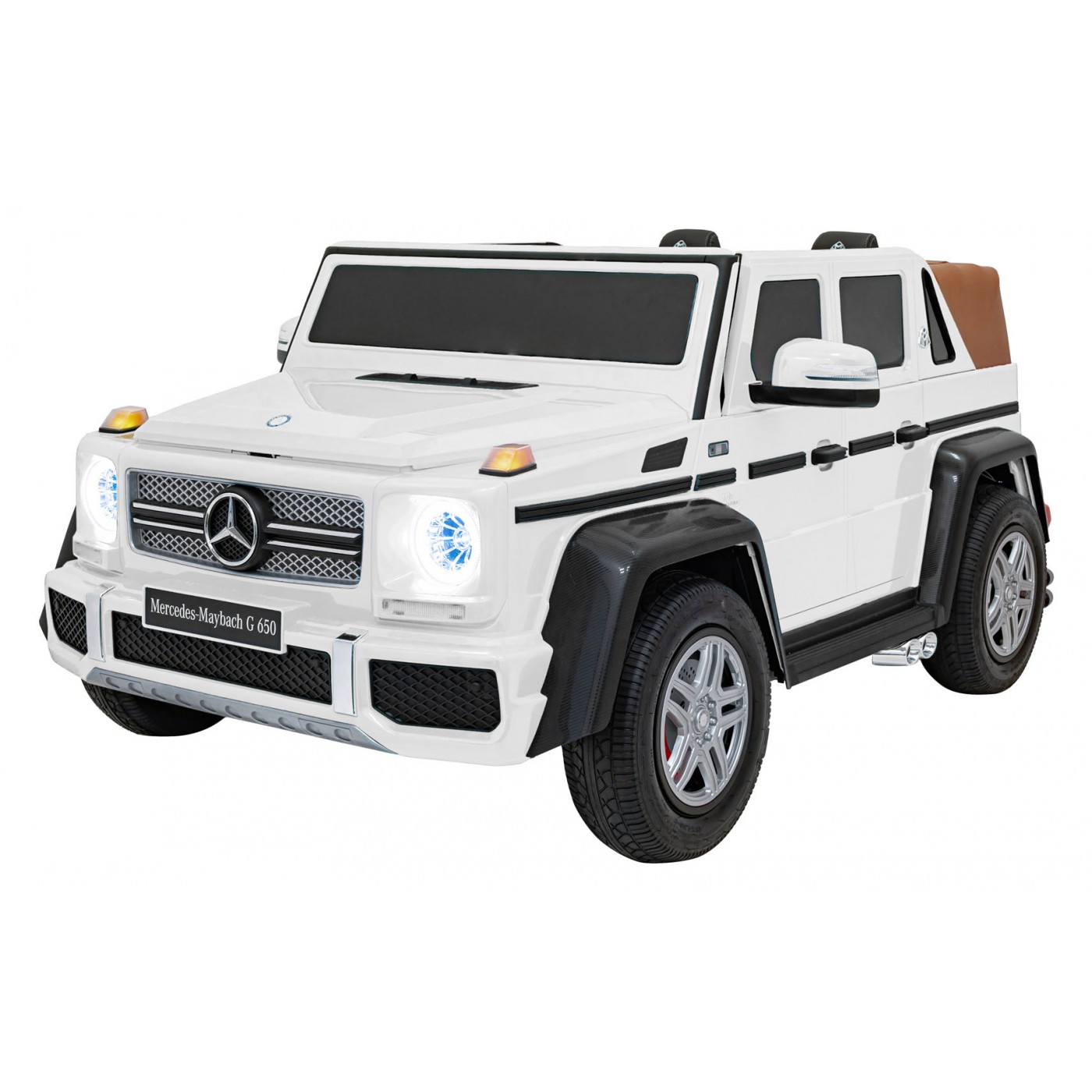 Vozidlo Mercedes Benz MAYBACH G650 Bílé
