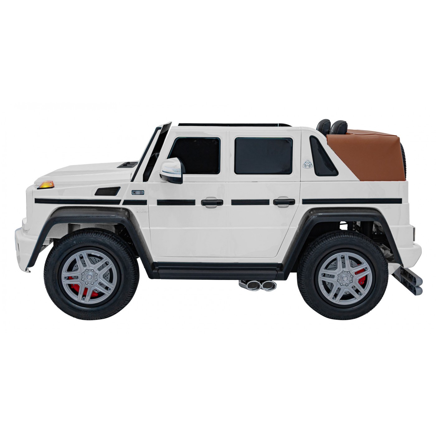 Vozidlo Mercedes Benz MAYBACH G650 Bílé