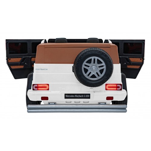 Vozidlo Mercedes Benz MAYBACH G650 Bílé