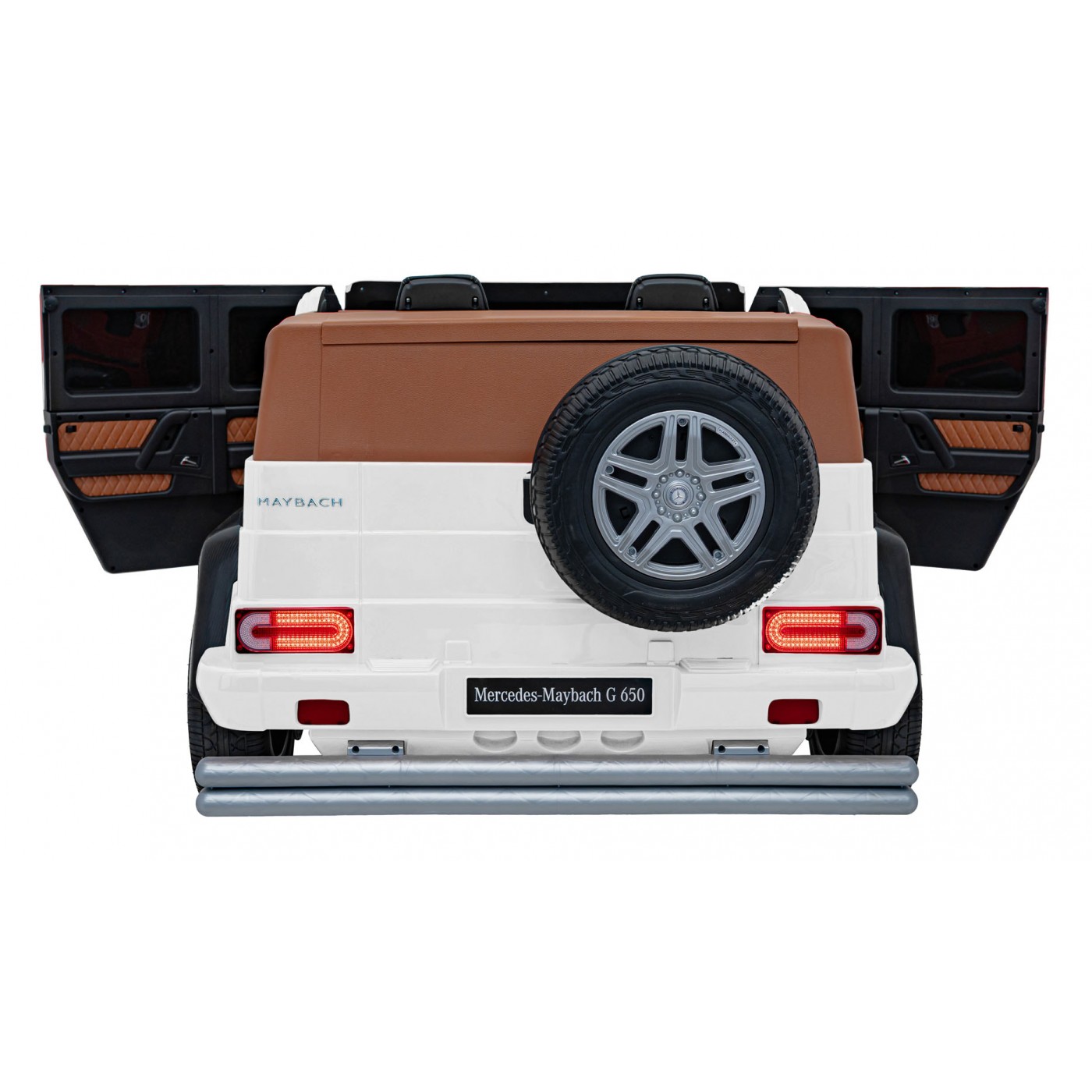 Vozidlo Mercedes Benz MAYBACH G650 Bílé