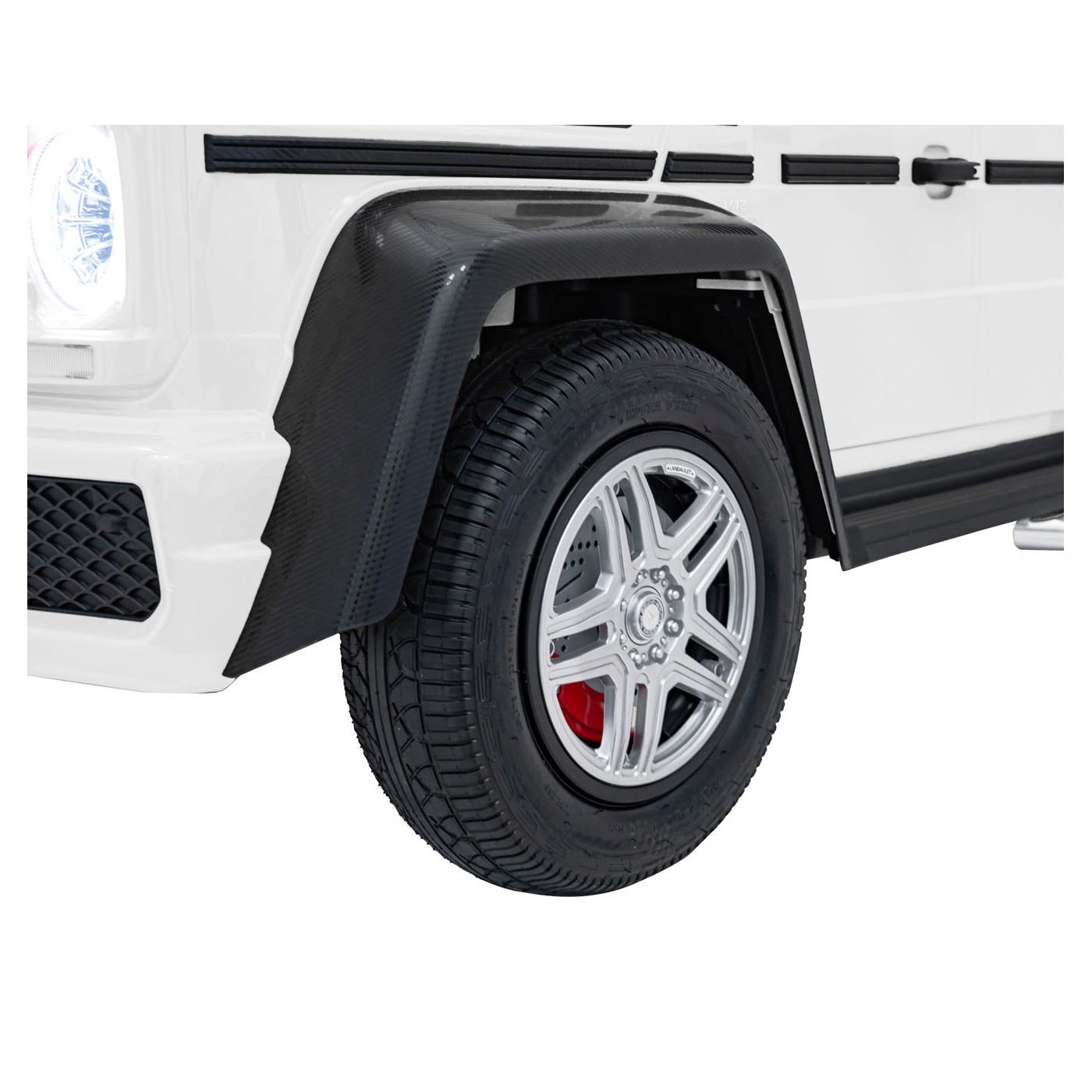 Vozidlo Mercedes Benz MAYBACH G650 Bílé