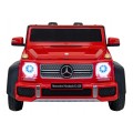 Mercedes Benz MAYBACH G650 STRONG červené vozidlo