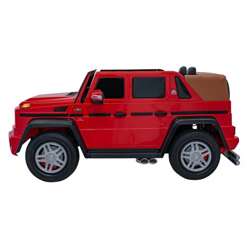 Mercedes Benz MAYBACH G650 STRONG červené vozidlo