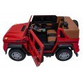 Mercedes Benz MAYBACH G650 STRONG červené vozidlo