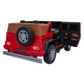Mercedes Benz MAYBACH G650 STRONG červené vozidlo