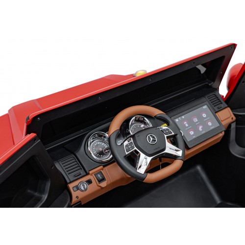 Mercedes Benz MAYBACH G650 STRONG červené vozidlo