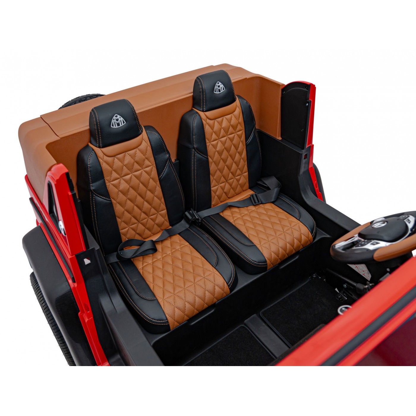 Mercedes Benz MAYBACH G650 STRONG červené vozidlo