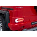 Mercedes Benz MAYBACH G650 STRONG červené vozidlo