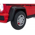 Mercedes Benz MAYBACH G650 STRONG červené vozidlo