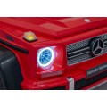 Mercedes Benz MAYBACH G650 STRONG červené vozidlo