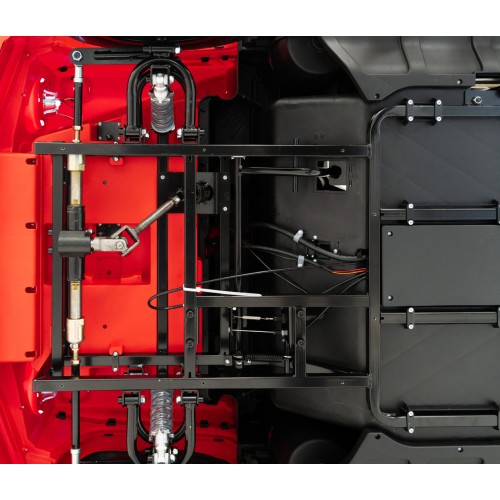 Mercedes Benz MAYBACH G650 STRONG červené vozidlo
