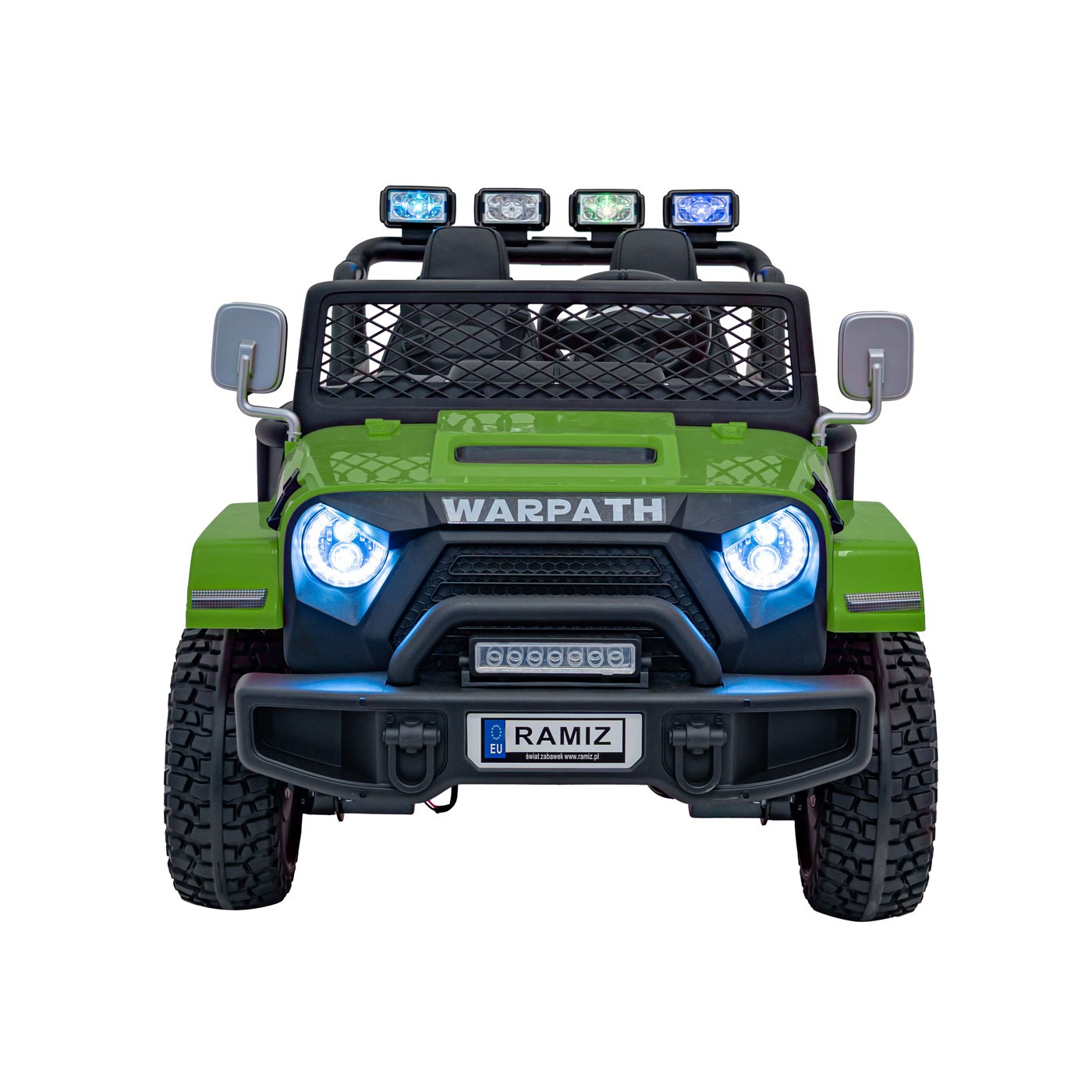 Off Road MONSTER Zelené vozidlo