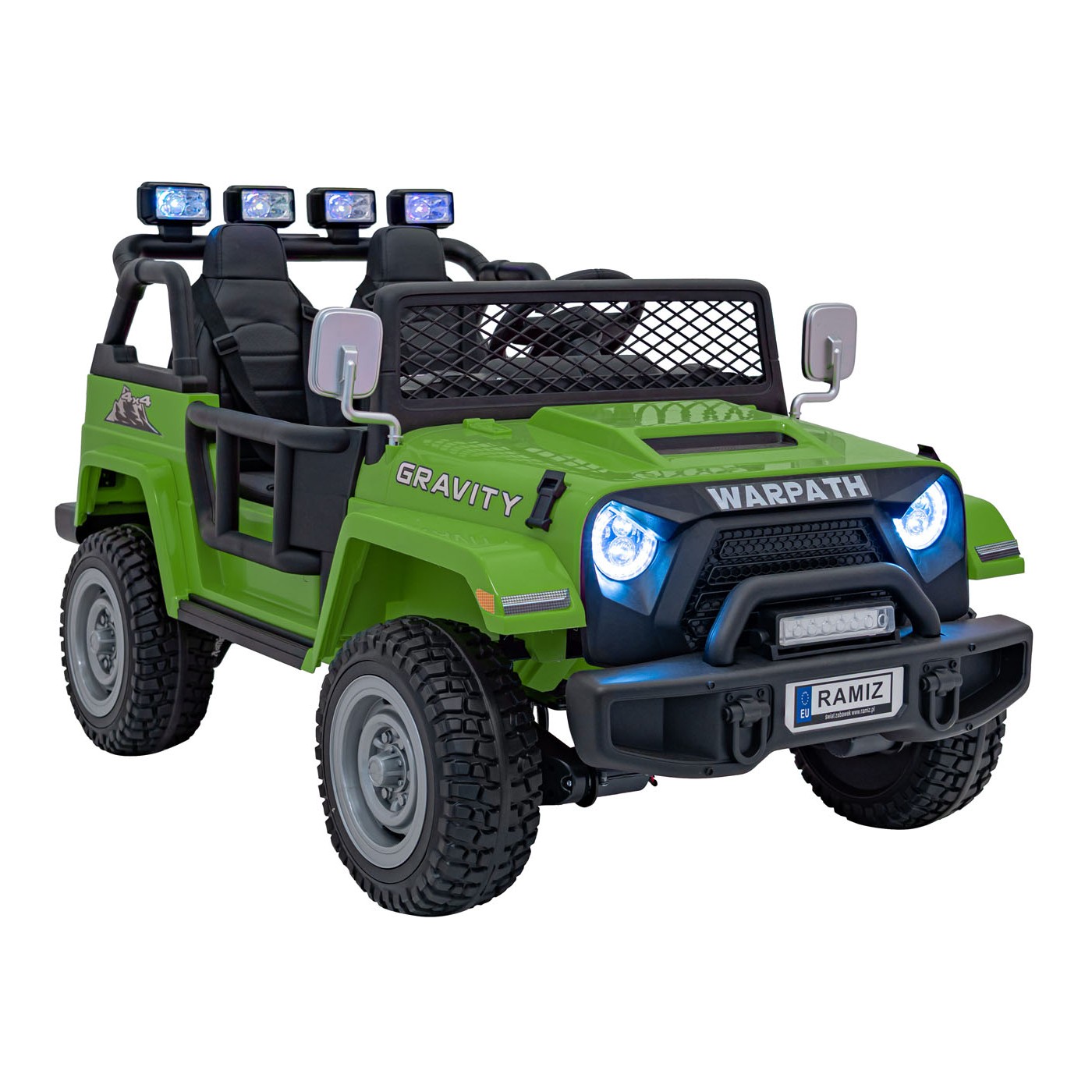 Off Road MONSTER Zelené vozidlo