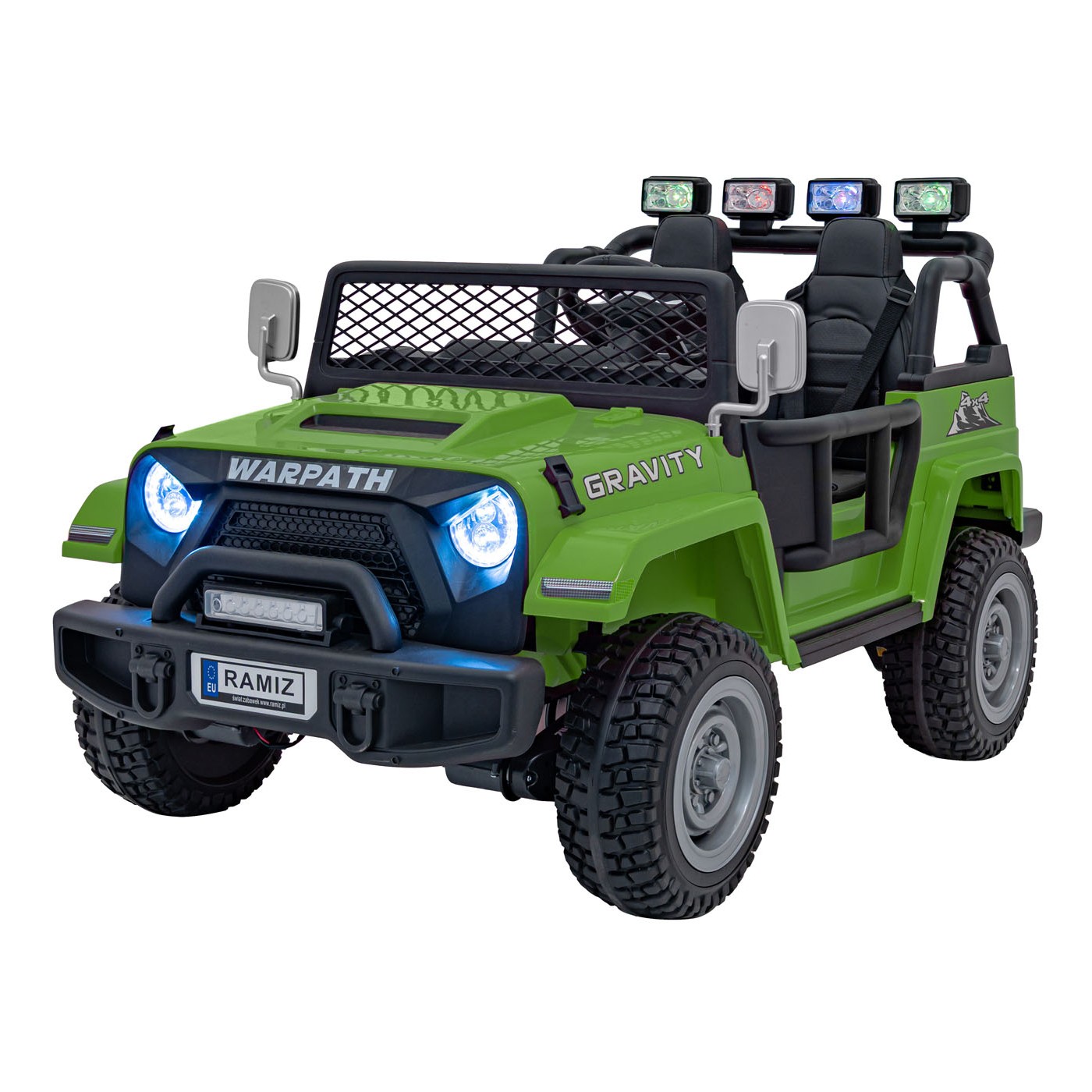 Off Road MONSTER Zelené vozidlo