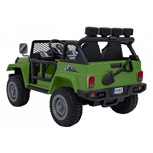 Off Road MONSTER Zelené vozidlo