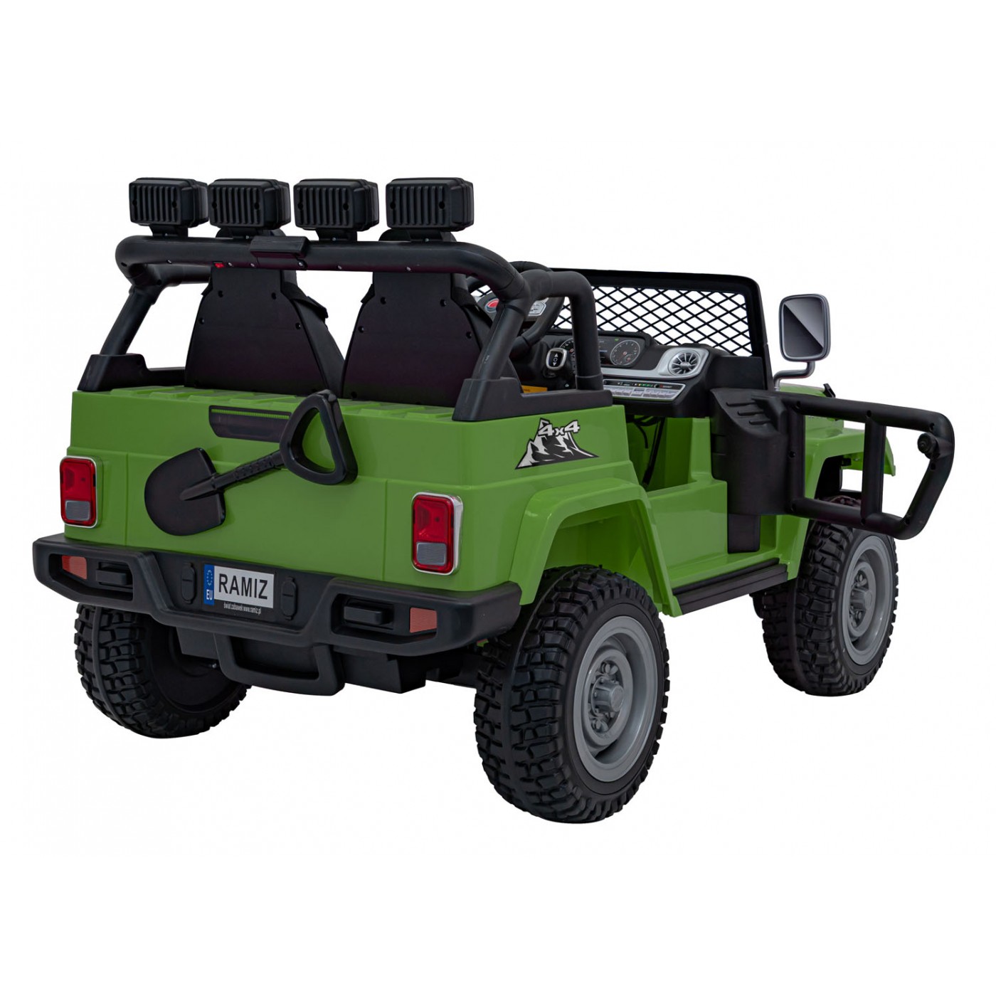 Off Road MONSTER Zelené vozidlo