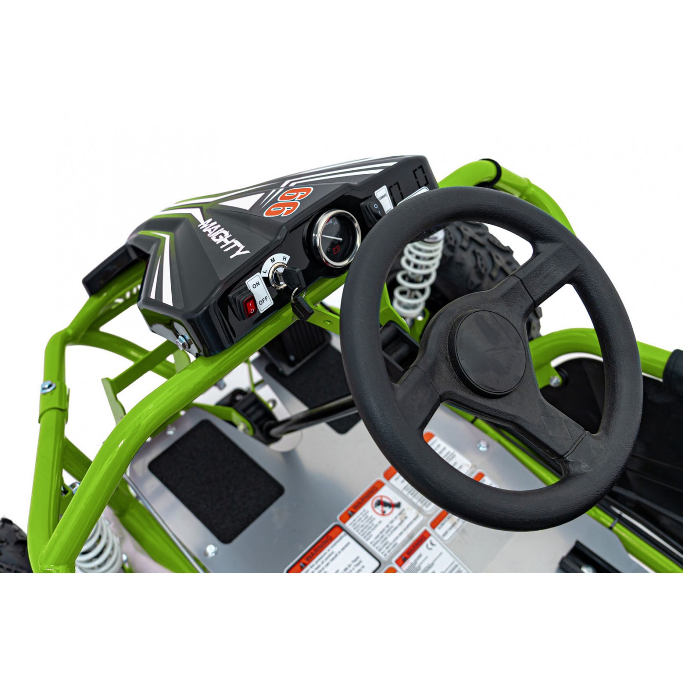 MAIGHTY Green Electric Gokart Vehicle