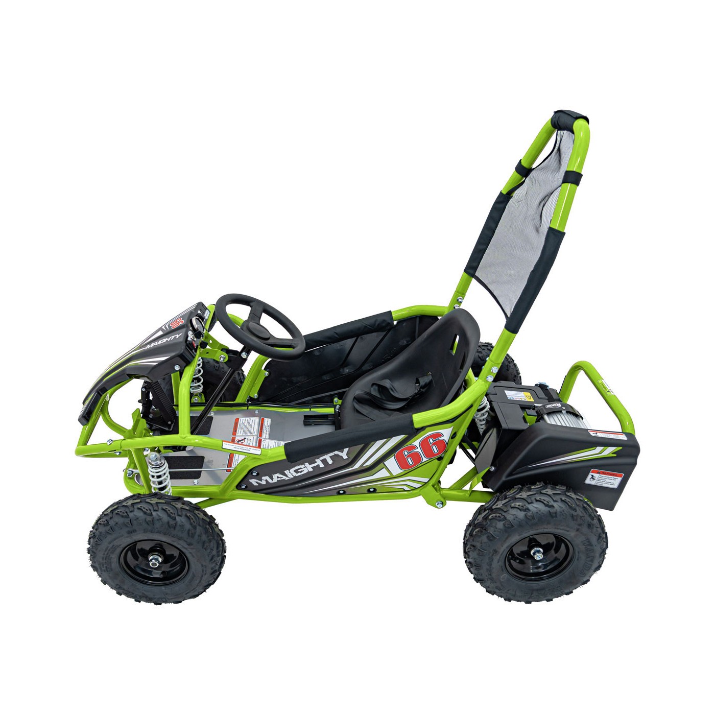 MAIGHTY Green Electric Gokart Vehicle