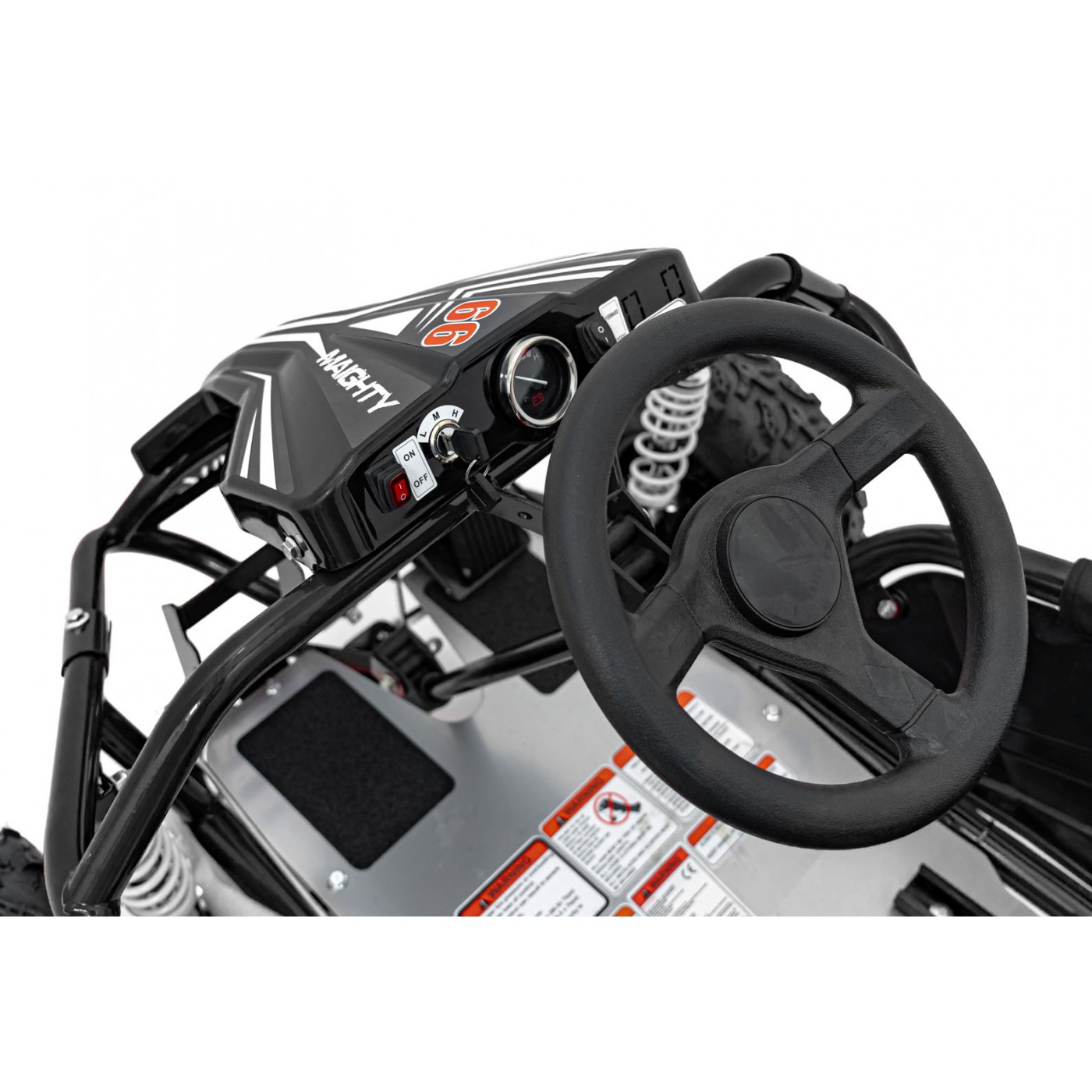MAIGHTY Black Electric Gokart Vehicle