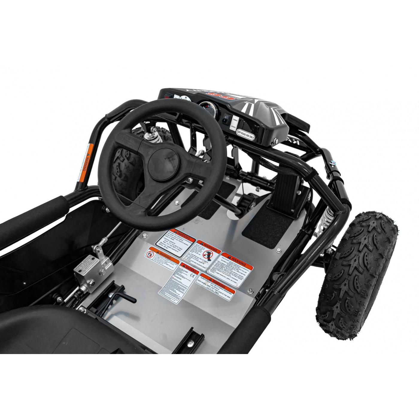 MAIGHTY Black Electric Gokart Vehicle