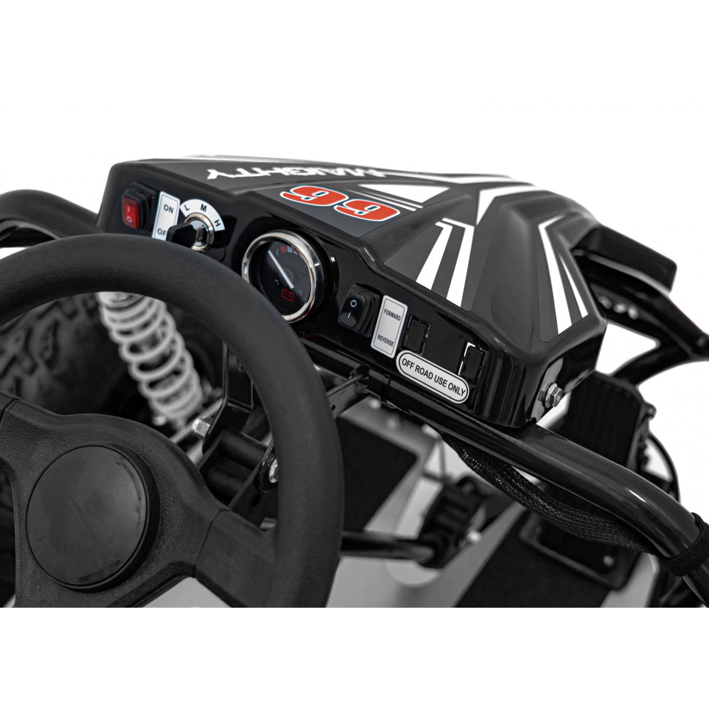 MAIGHTY Black Electric Gokart Vehicle