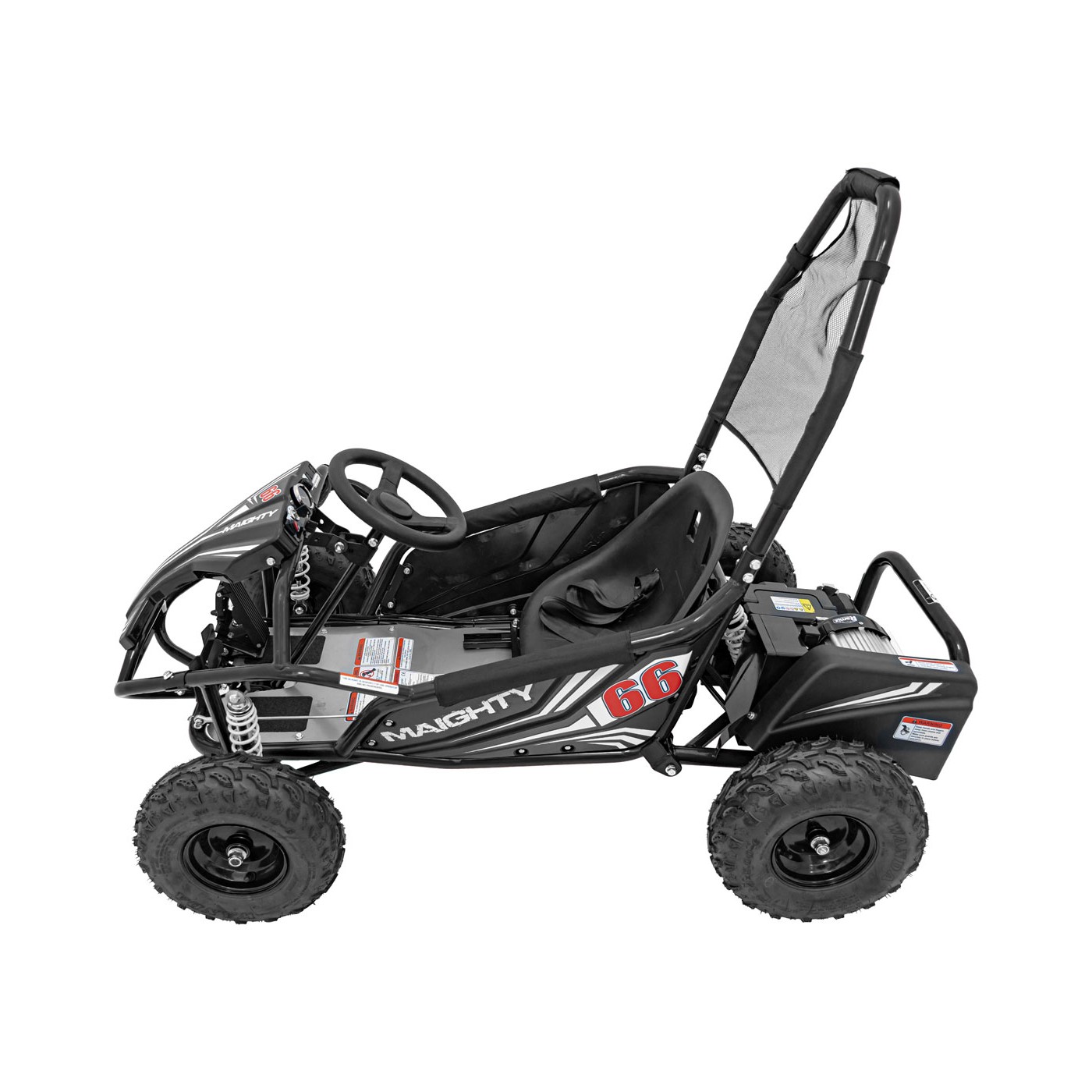 MAIGHTY Black Electric Gokart Vehicle