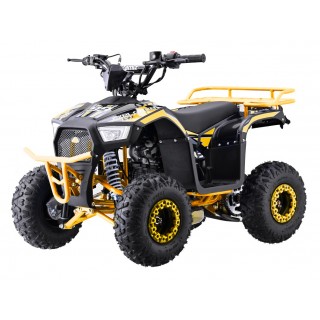 Žlutá čtyřkolka se spalovacími motory 110CC EXPLORER