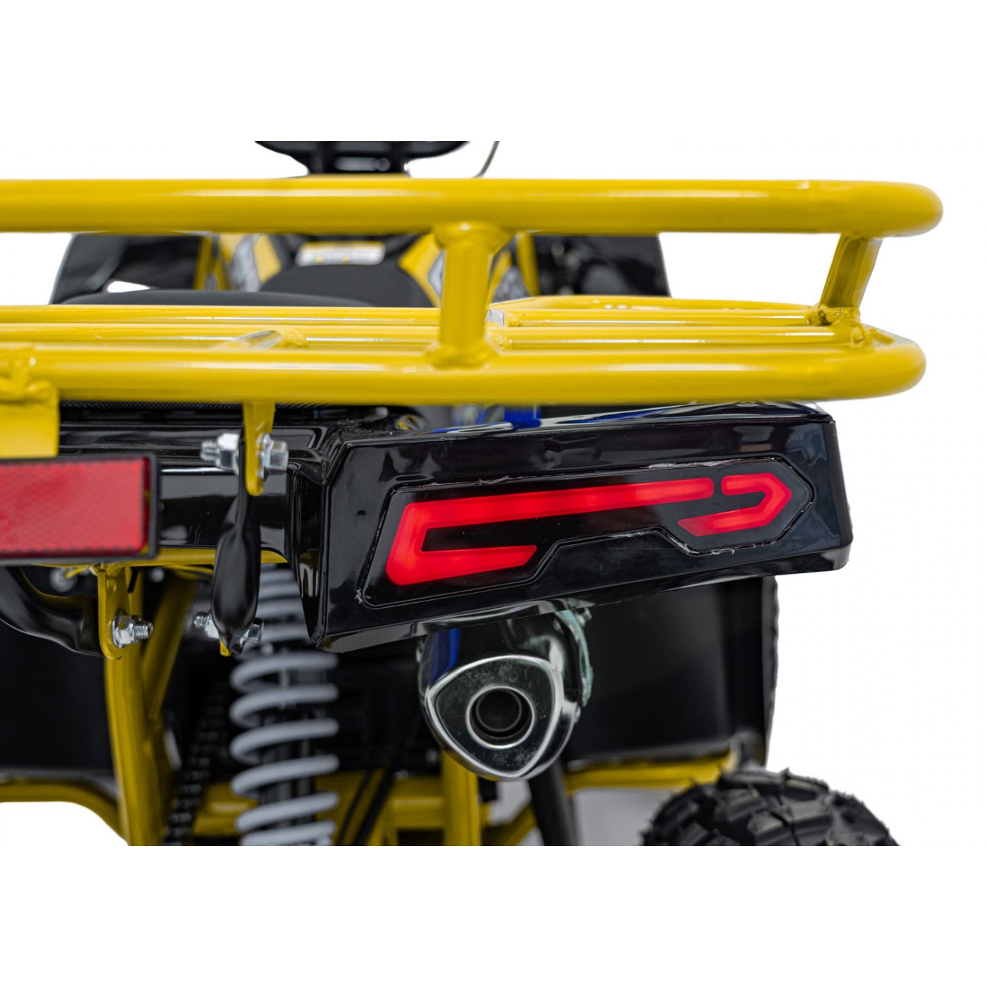 Žlutá čtyřkolka se spalovacími motory 110CC EXPLORER