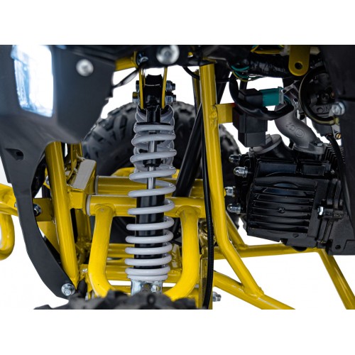 Žlutá čtyřkolka se spalovacími motory 110CC EXPLORER