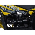 Žlutá čtyřkolka se spalovacími motory 110CC EXPLORER
