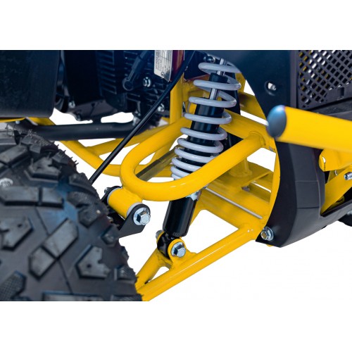Žlutá čtyřkolka se spalovacími motory 110CC EXPLORER