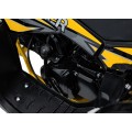Žlutá čtyřkolka se spalovacími motory 110CC EXPLORER